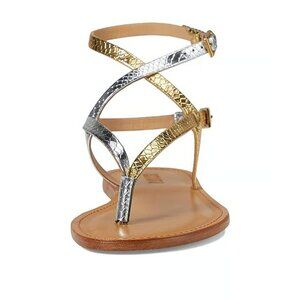 Schutz Elsie Sandal in Colorway  Ouro Claro Orch